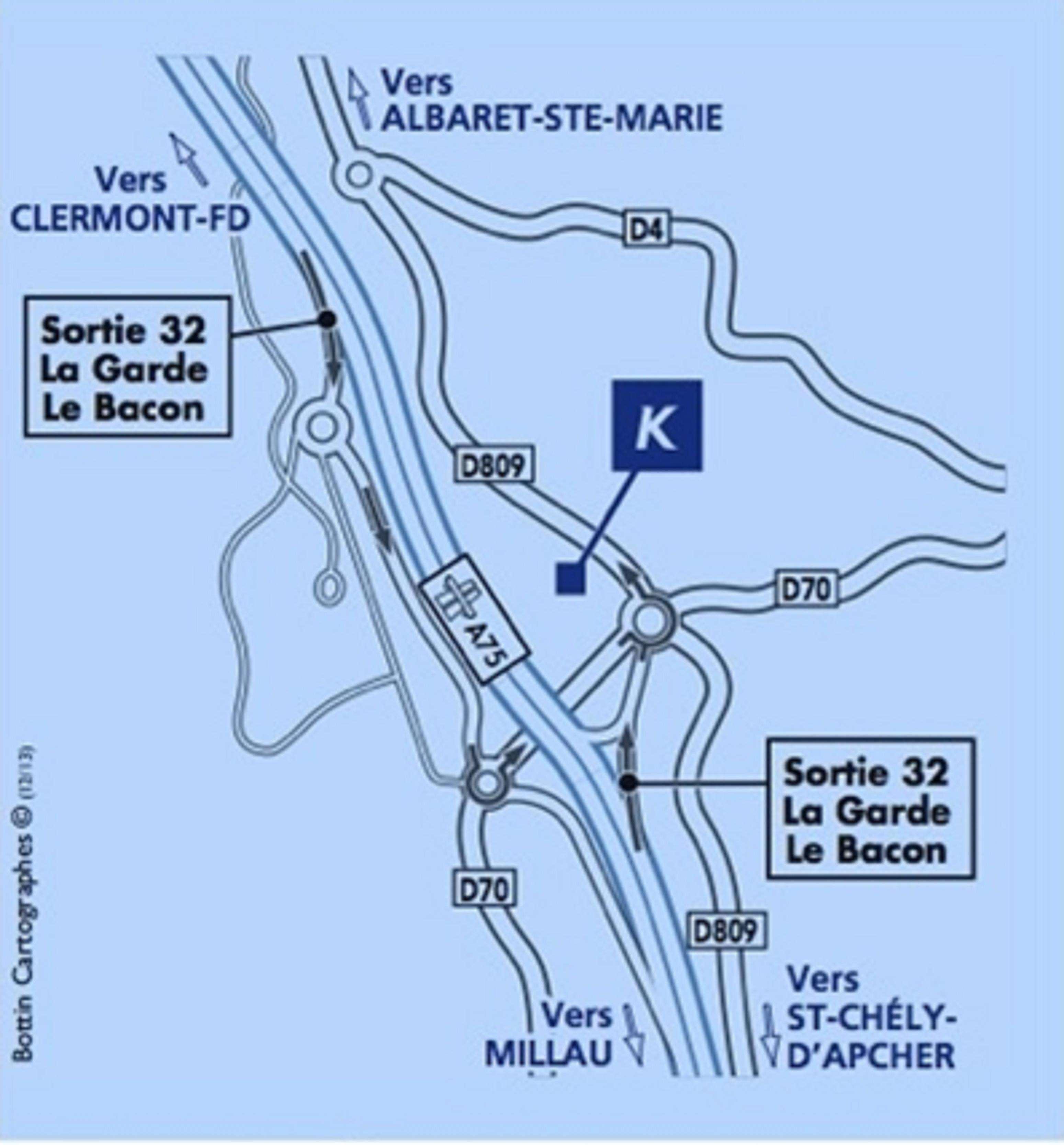 Kyriad Saint Chely D'Apcher - Aire De La Lozere Albaret-Sainte-Marie Buitenkant foto
